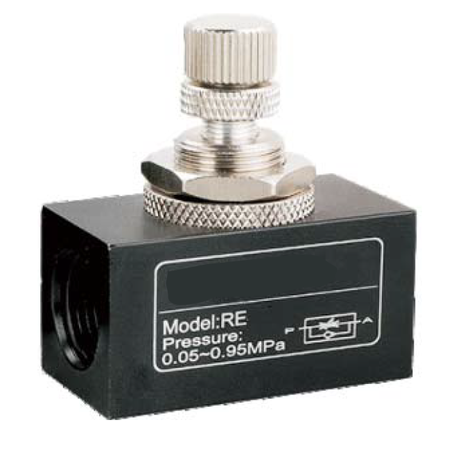 RE Series Flow Control Valve RE-03 Air 5/3 10 3/8