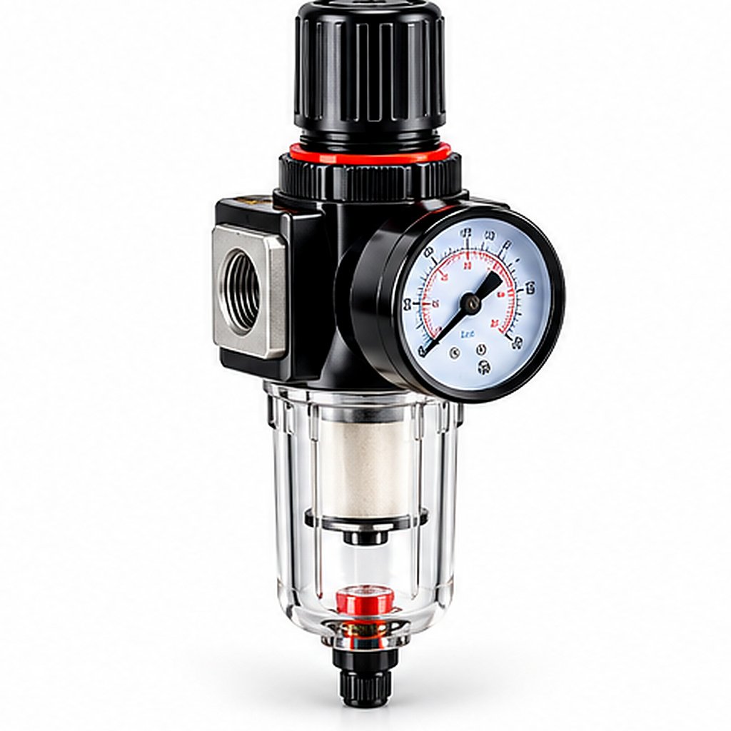 FRL / Air Preparation Unit BR3000-03 Compressed-Air Pressure Regulator Port Size: 3/8 In; Medium: Compressed Air AR/AW Family Set-Pressure Range 0.05–0.85 Mpa; G Family 0.15–0.9 Mpa; QFRH Range 0.15–3.5 Mpa (Catalogue Series-Specific) AR/BR Air Regulator