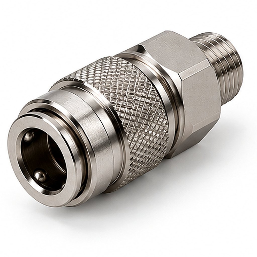 C-Type Quick Joint Non-Self-Locking / Self-Locking SP-40 C-Type Joint Fitting Size/Connection Per Model Code Connector Configuration Identified From Catalogue Family/Model Listing; Pressure Rating And Material Not Specified For Every Model In The Catalogue C-Type Joint