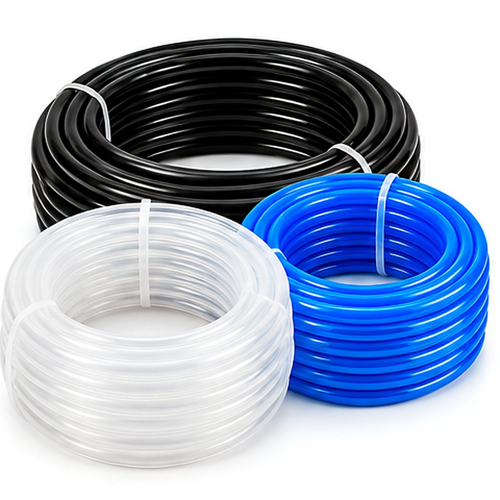 Pneumatic Tube PUC0425-10M-WH Coiled Polyurethane Tube Outside Diameter: 4 Mm; Inside Diameter: 25 Mm; Length: 10 M Colour: White; Order-Code Format Verified Against Catalogue Tube Ordering Diagram PUC Tube