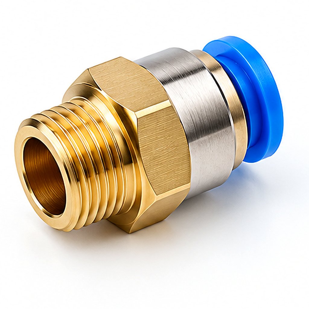 Brass Cross Connector SP-PZA6 Brass Y Connector Family Tube Size: 6 Mm Connector Configuration Identified From Catalogue Family/Model Listing; Pressure Rating And Material Not Specified For Every Model In The Catalogue SP-PZA